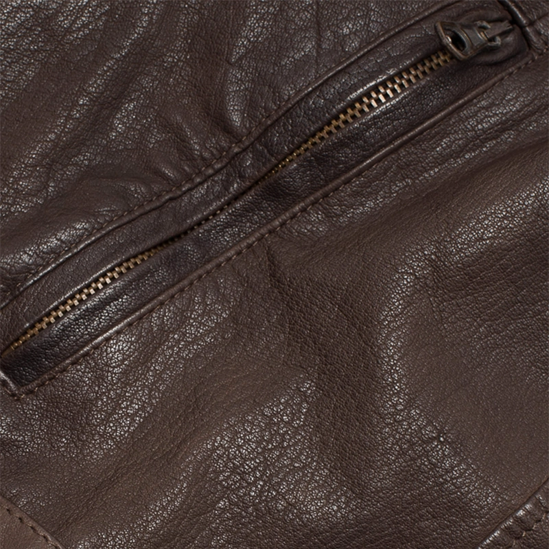 C.P. Company Мужская куртка Leather Goggle Jacket