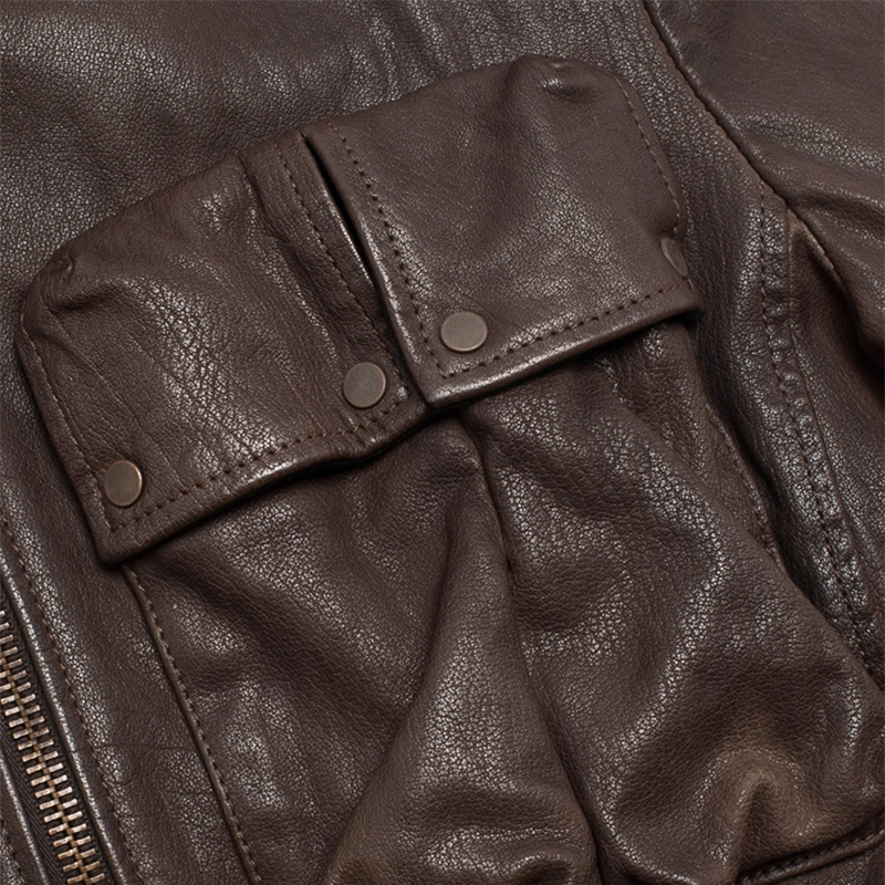 C.P. Company Мужская куртка Leather Goggle Jacket
