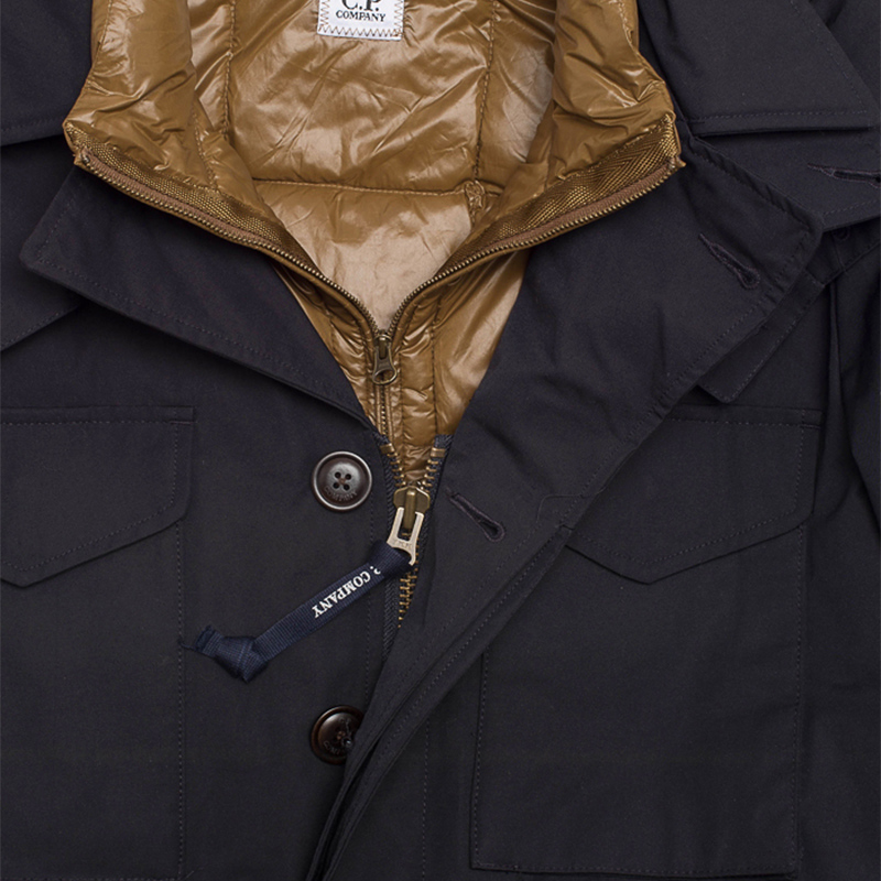 C.P. Company Мужская куртка MICROREPS 60/40 Fur Hood Parka
