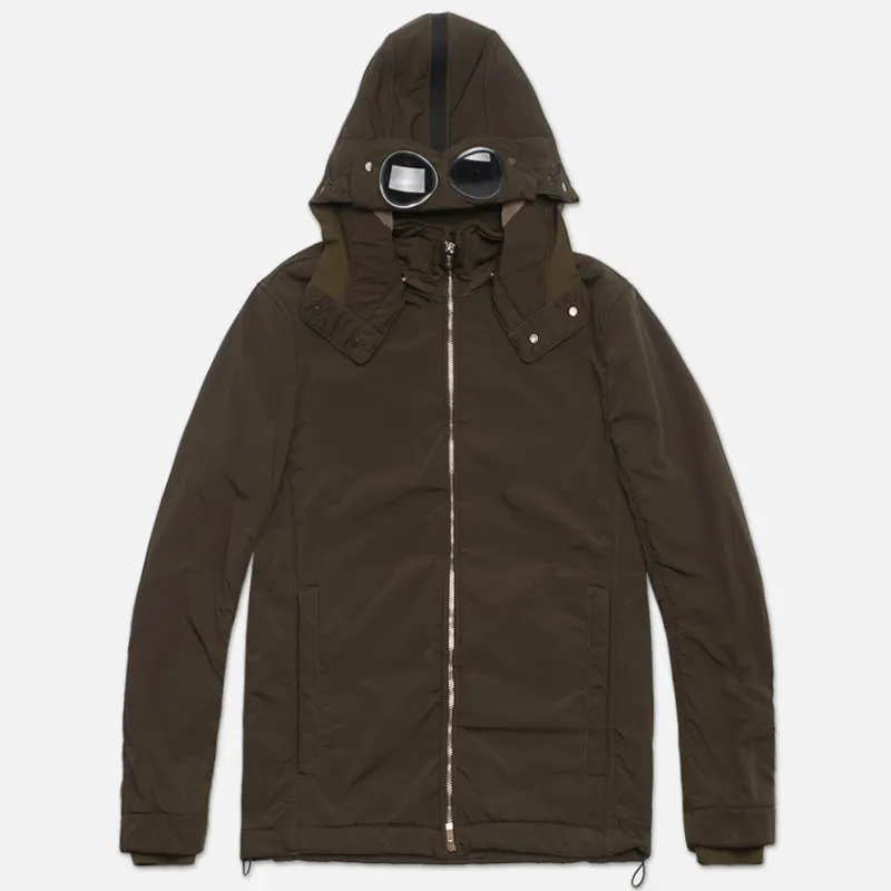 C.P. Company Мужская куртка NYCRA Nylon Shell Polar Fleece Lined Goggle Jacket