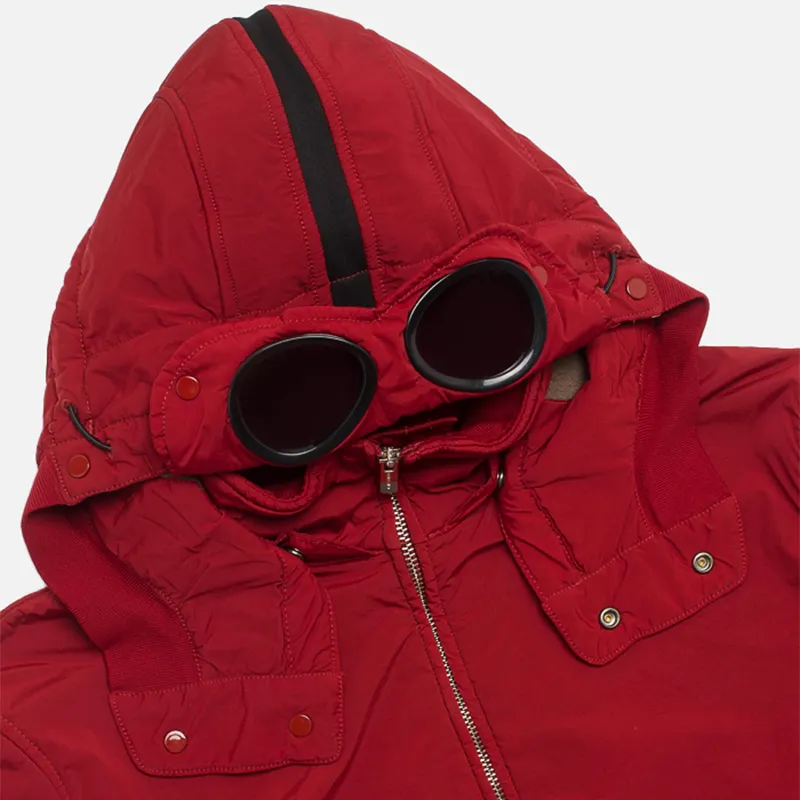 C.P. Company Мужская куртка NYCRA Nylon Shell Polar Fleece Lined Goggle Jacket