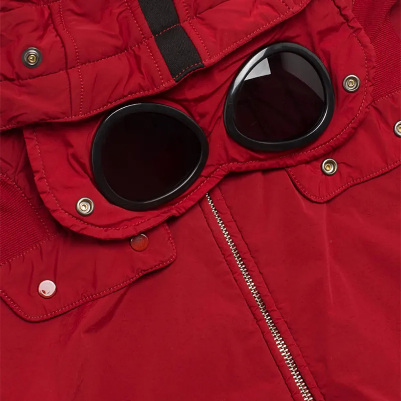 C.P. Company Мужская куртка NYCRA Nylon Shell Polar Fleece Lined Goggle Jacket