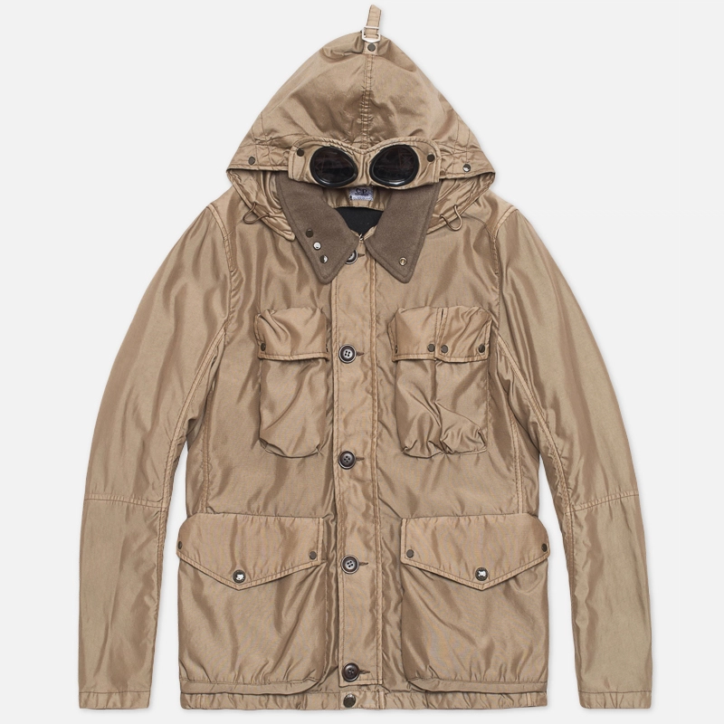 C.P. Company Мужская куртка NYSACK Nylon Cloth Goggle Jacket