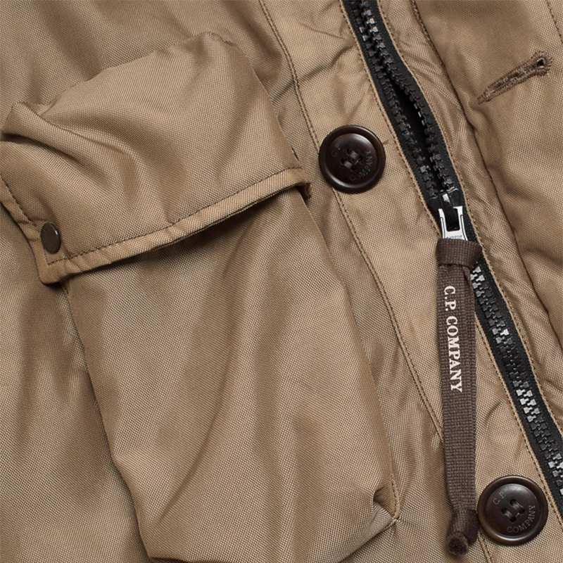 C.P. Company Мужская куртка NYSACK Nylon Cloth Goggle Jacket