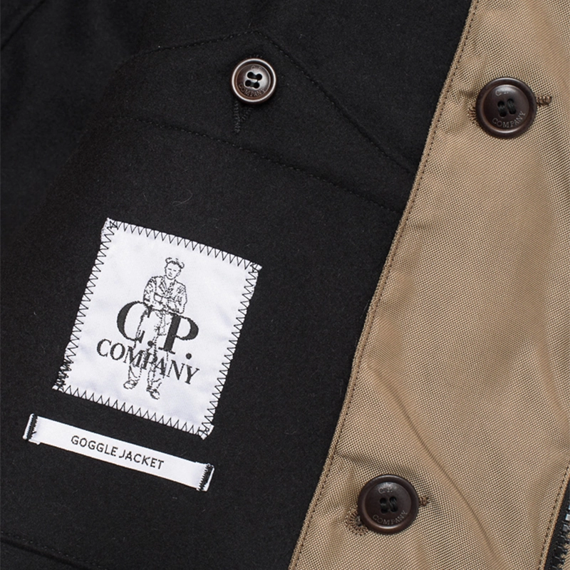 C.P. Company Мужская куртка NYSACK Nylon Cloth Goggle Jacket
