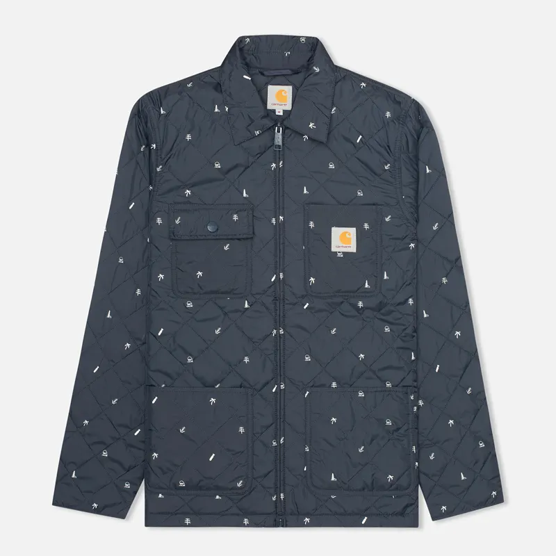 Carhartt WIP Мужская стеганая куртка Pender Economy Print