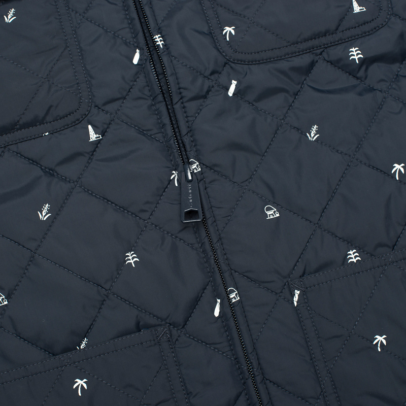 Carhartt WIP Мужская стеганая куртка Pender Economy Print