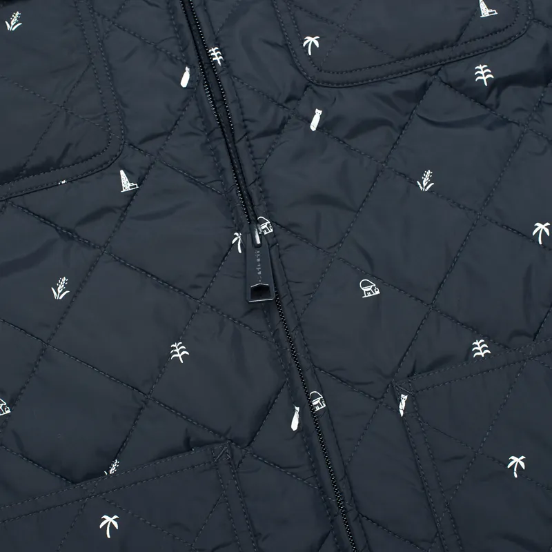 Carhartt WIP Мужская стеганая куртка Pender Economy Print