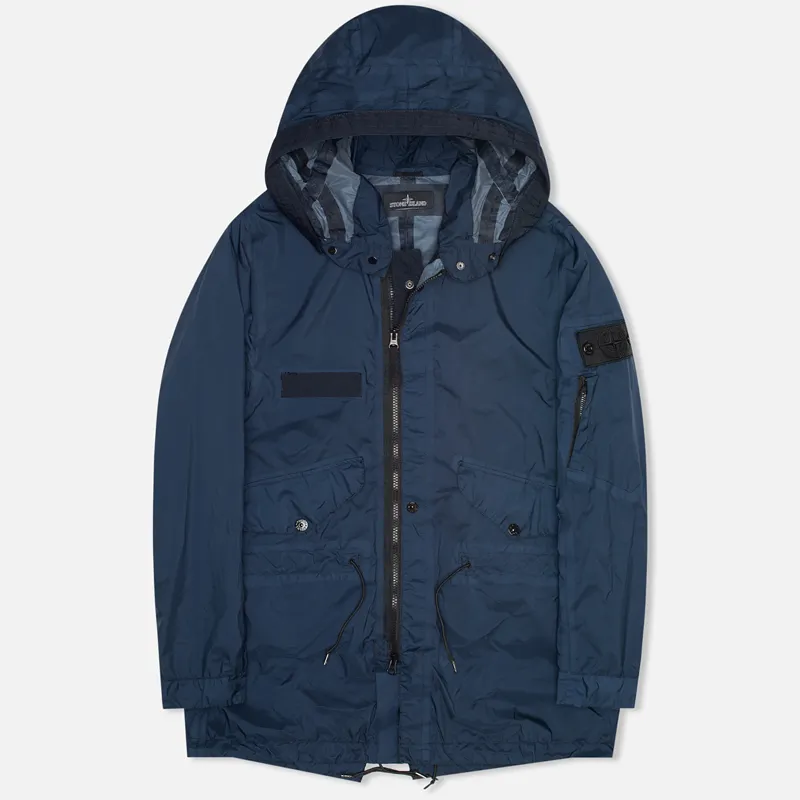 Stone Island Shadow Project Мужская куртка парка Fishtail Parka Pulver-R 3L