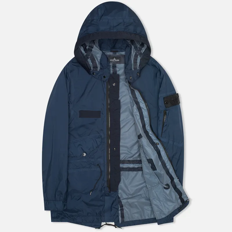 Stone Island Shadow Project Мужская куртка парка Fishtail Parka Pulver-R 3L