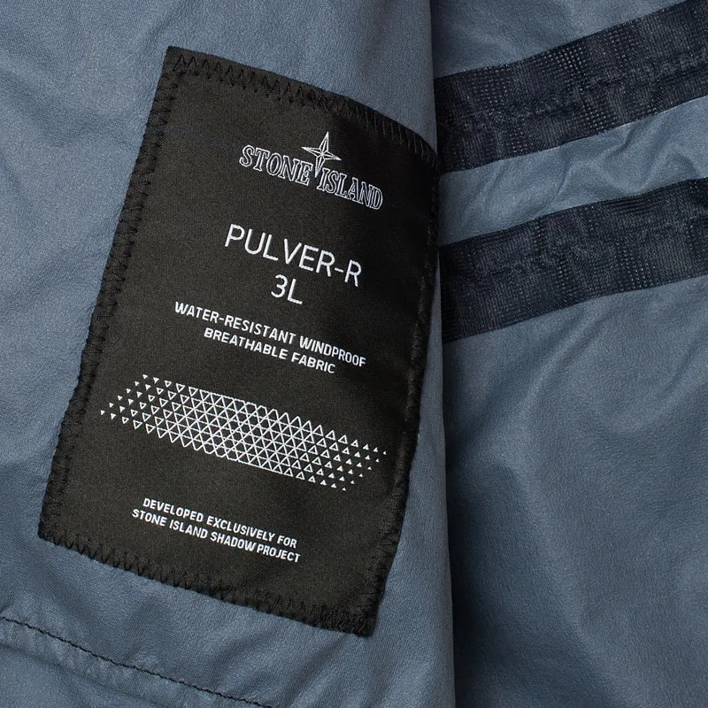 Stone Island Shadow Project Мужская куртка парка Fishtail Parka Pulver-R 3L