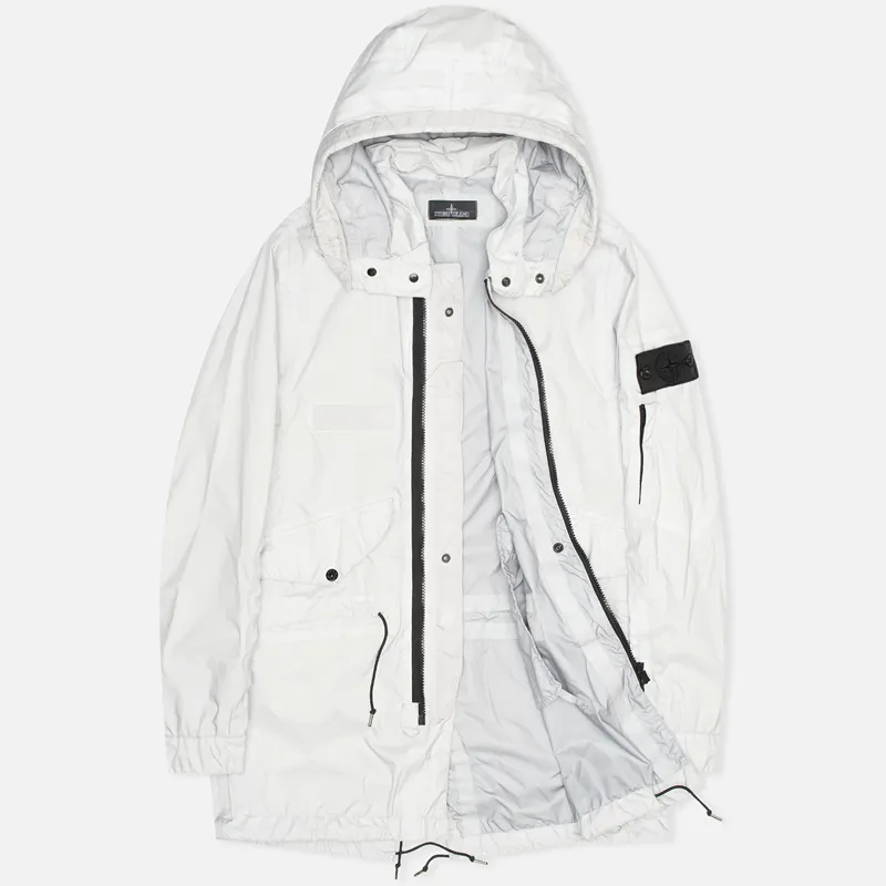 Stone Island Shadow Project Мужская куртка парка Fishtail Parka Pulver-R 3L