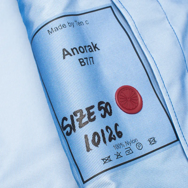 Ten C Мужская куртка ветровка 3L Anorak