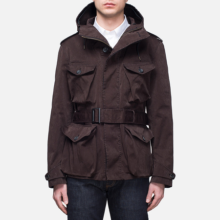 Мужская куртка Ten C Smock Snow Burgundy