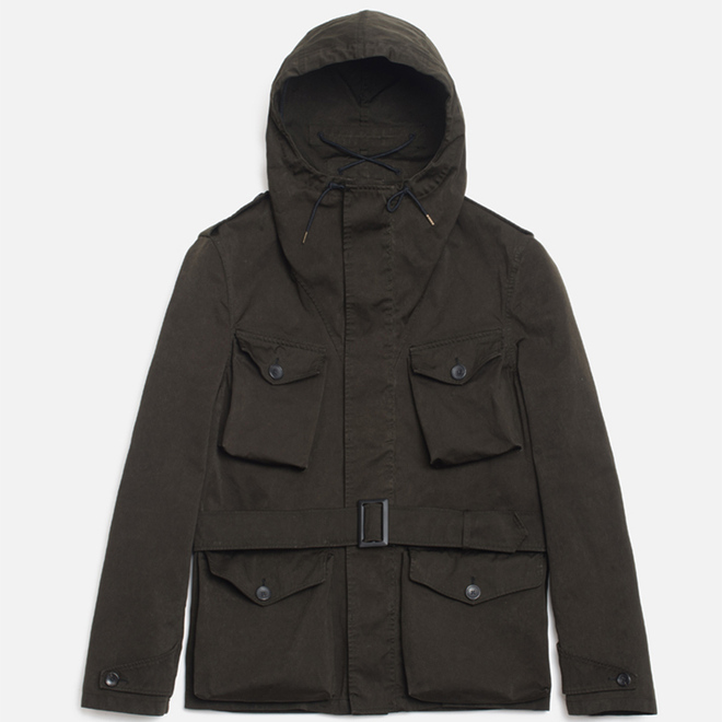 Мужская куртка Ten C Smock Snow Olive