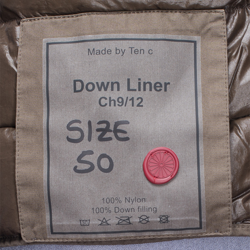 Ten C Мужская куртка подкладка The Liner