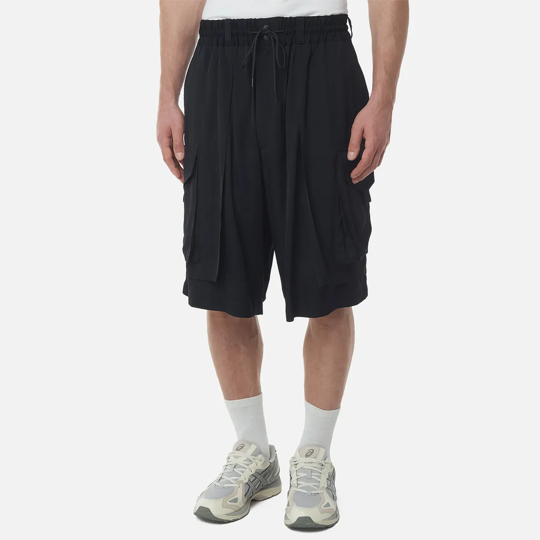 Y-3 Мужские шорты Rayon Twill