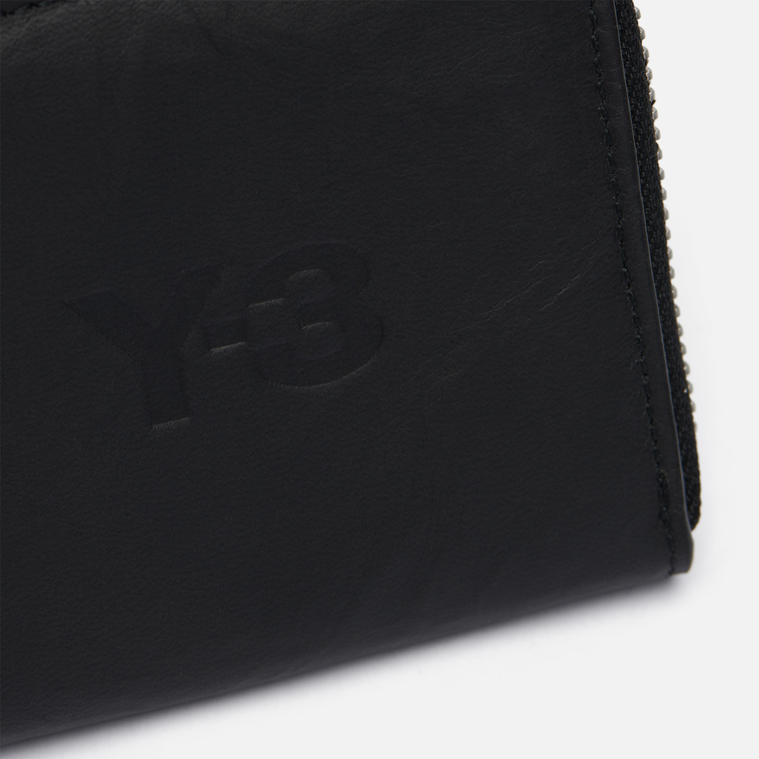 Y-3 Кошелек Crinkled Leather Zip