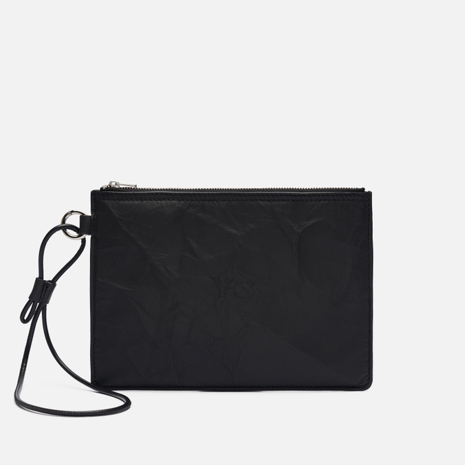 Сумка Y-3 Crinkled Leather Pouch