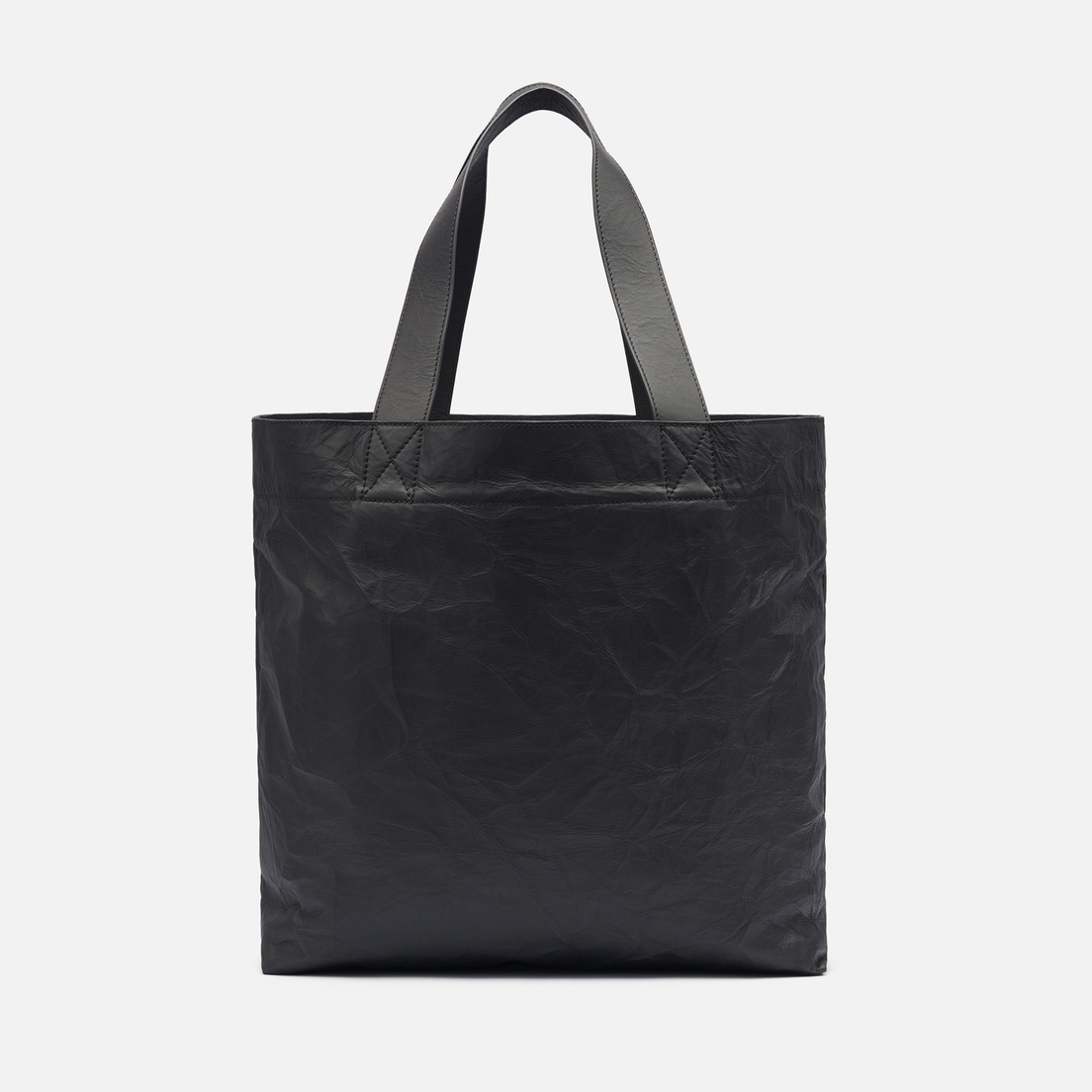Y-3 Сумка Crinkled Leather Tote