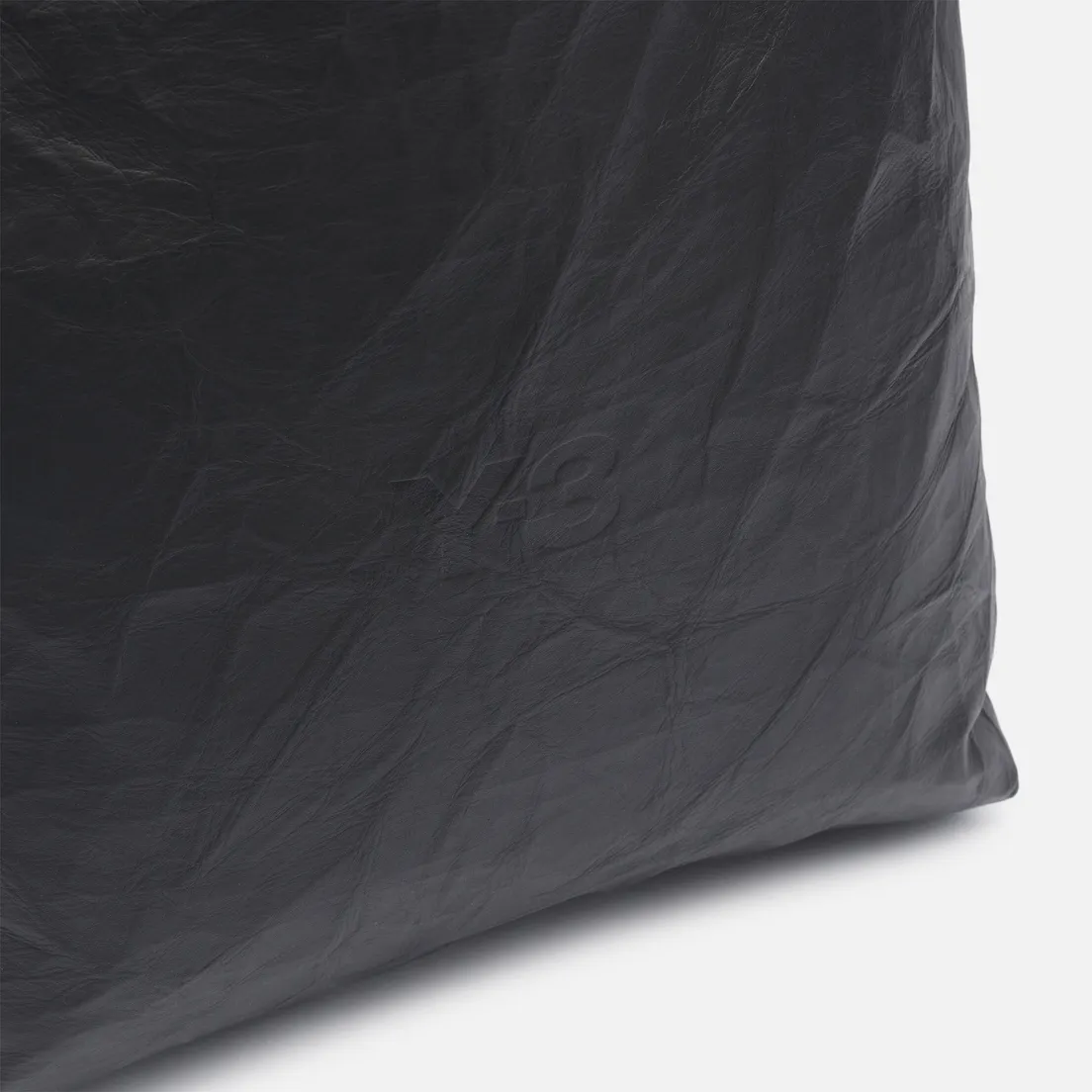 Y-3 Сумка Crinkled Leather Tote