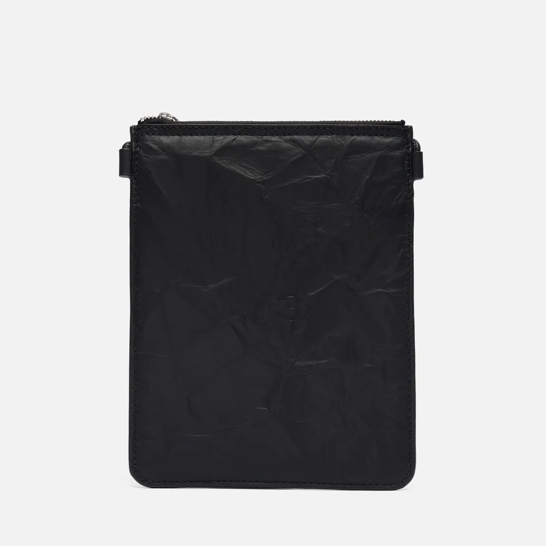 Y-3 Сумка Crinkled Leather Cross Body
