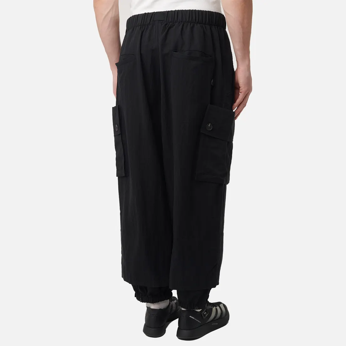 Y-3 Мужские брюки Washed Twill Cargo Cuff