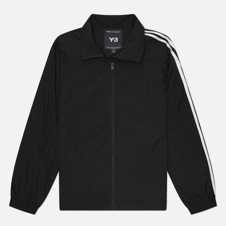   Brandshop Мужская куртка ветровка Y-3 3-Stripes Nylon Shell, цвет чёрный, размер XL