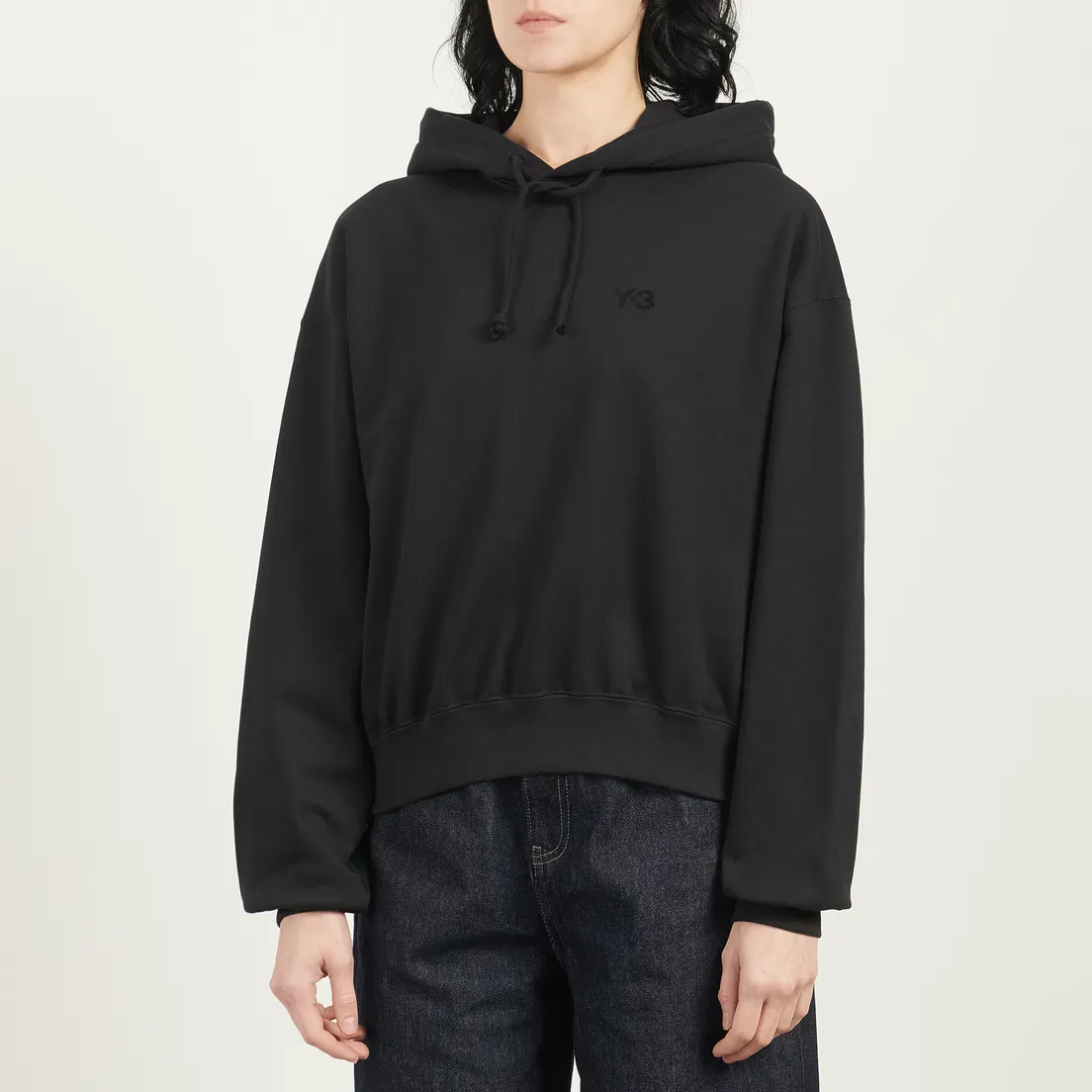 Y-3 Женская толстовка Brushed Terry Boxy Hoodie