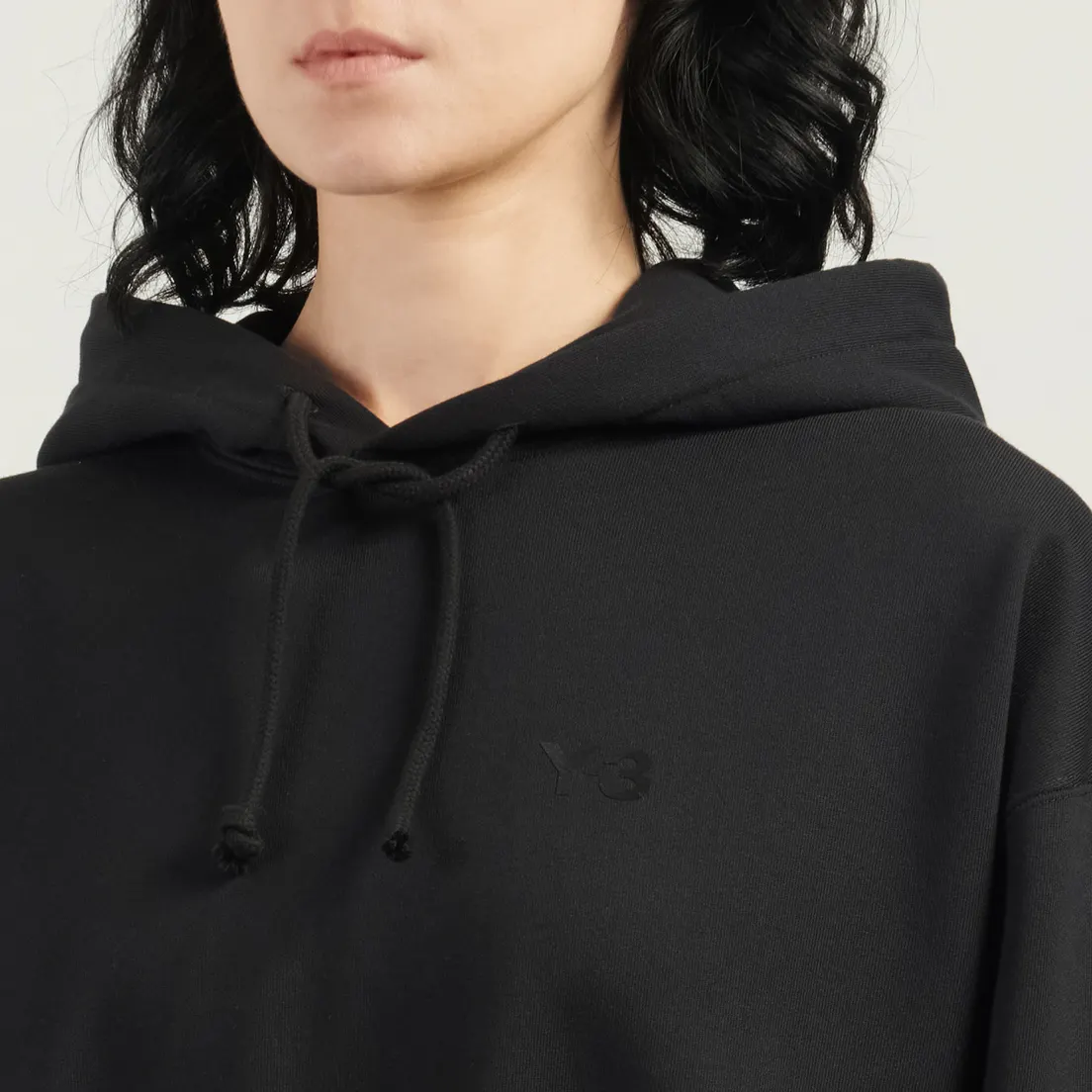 Y-3 Женская толстовка Brushed Terry Boxy Hoodie