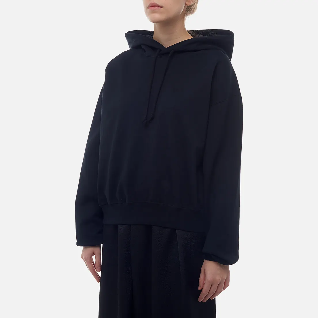 Y-3 Женская толстовка Brushed Terry Boxy Hoodie