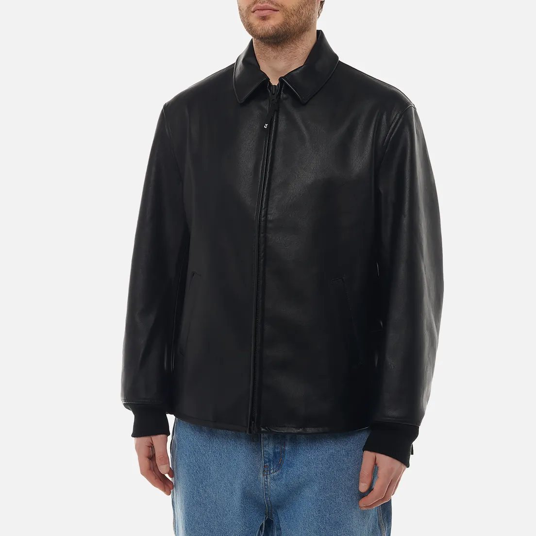Y-3 Мужская куртка бомбер Pleather