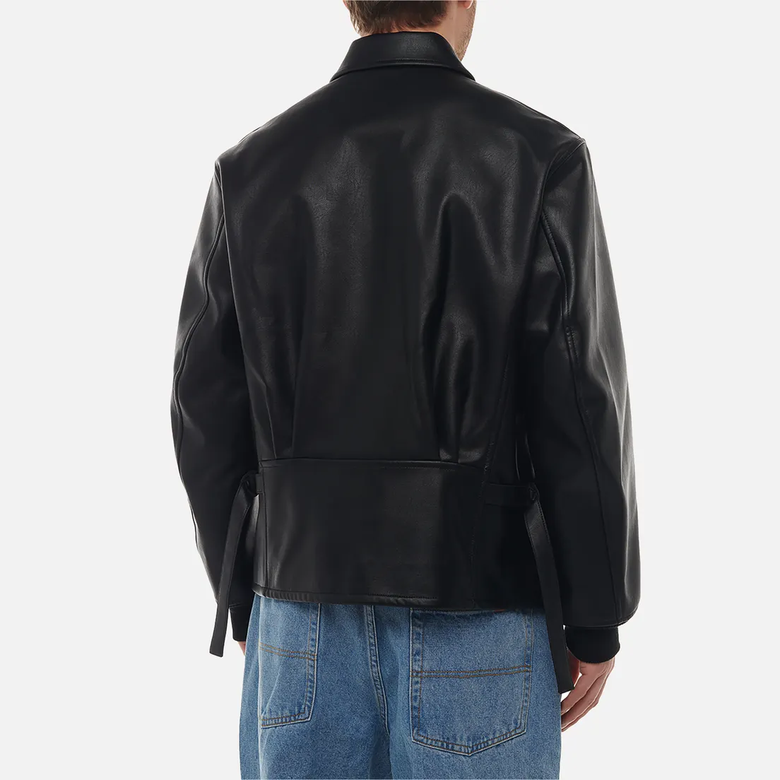Y-3 Мужская куртка бомбер Pleather