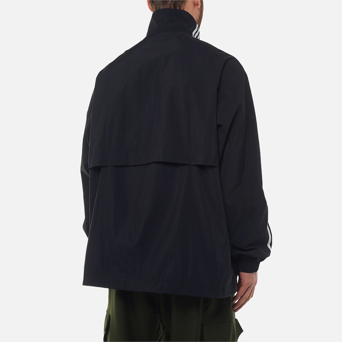 Y-3 Мужская куртка анорак 3-Stripes Nylon Shell 1/2 Zip