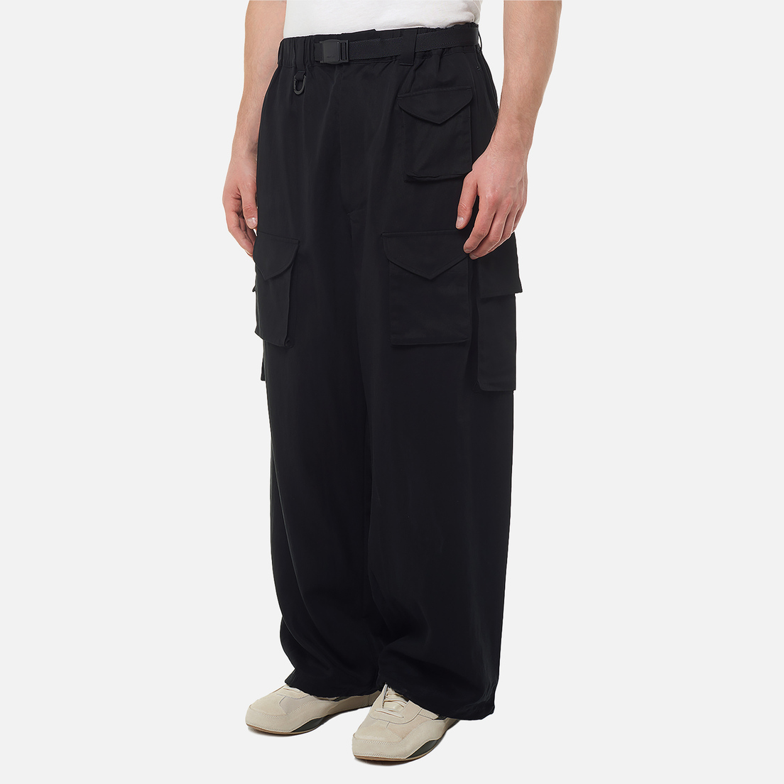 Y-3 Мужские брюки Washed Twill Cargo