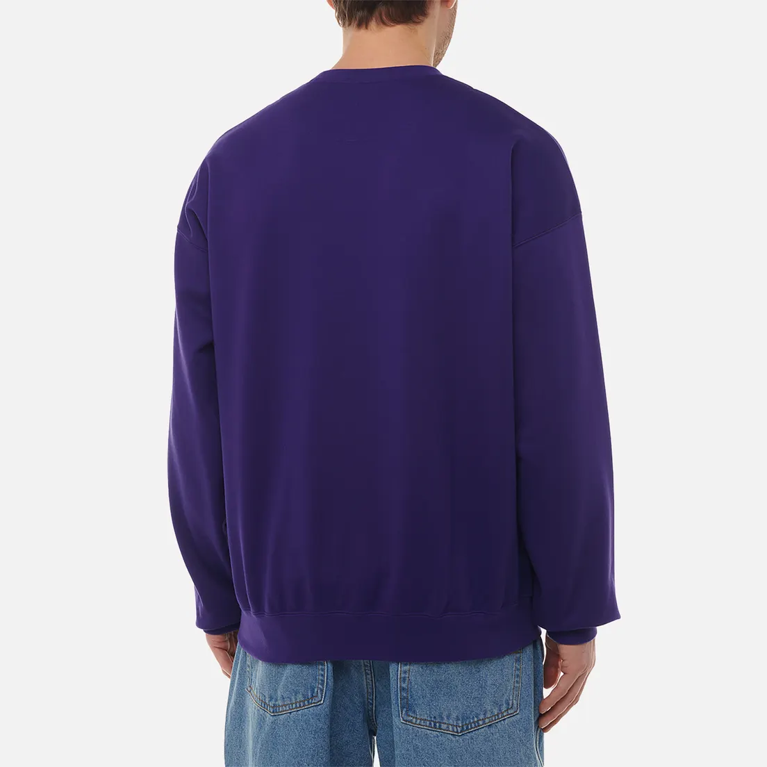 Y-3 Мужская толстовка Brushed Terry Crew