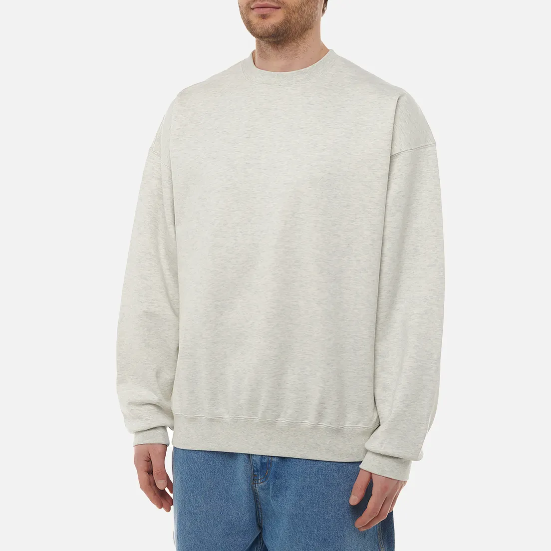 Y-3 Мужская толстовка Brushed Terry Crew
