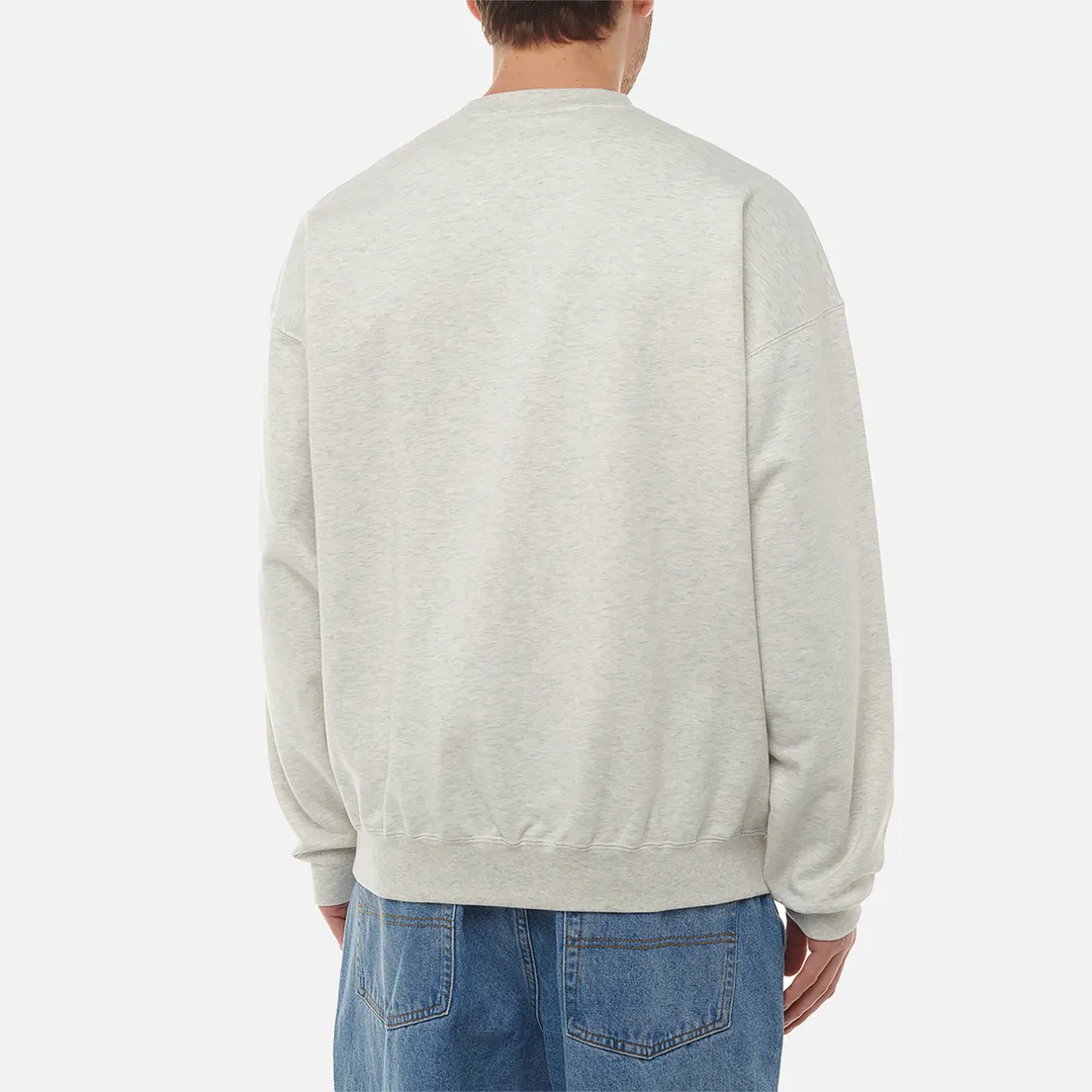 Y-3 Мужская толстовка Brushed Terry Crew