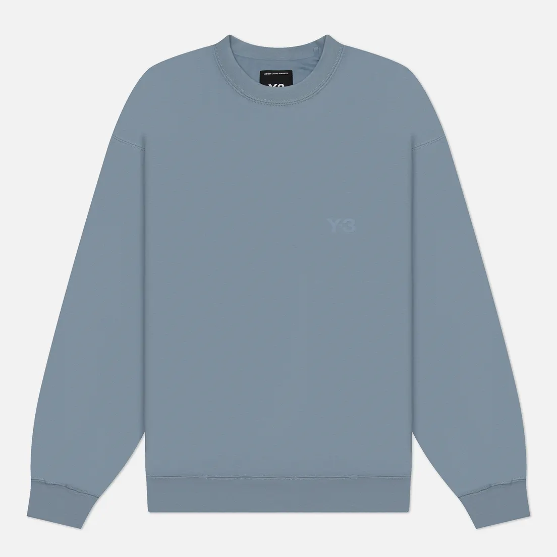 Y-3 Мужская толстовка Brushed Terry Crew