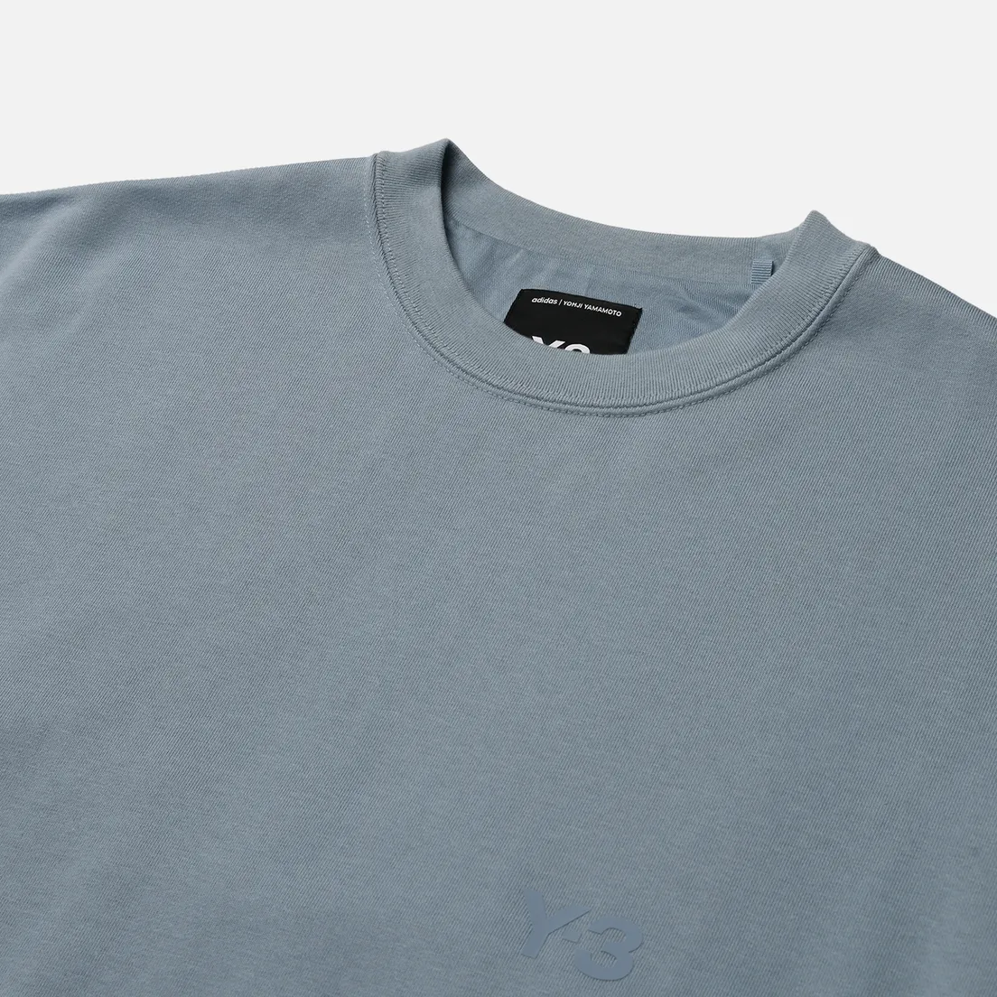 Y-3 Мужская толстовка Brushed Terry Crew