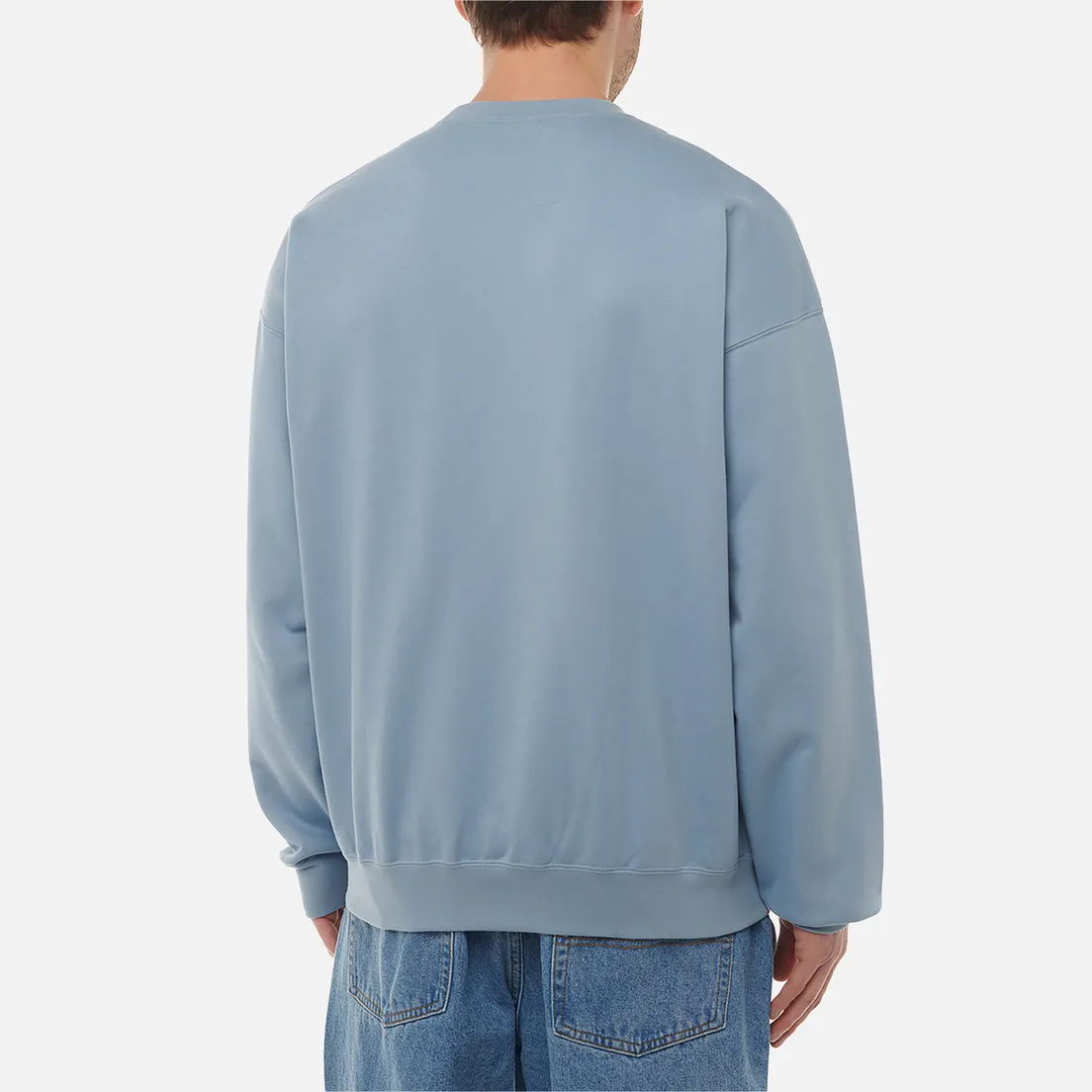 Y-3 Мужская толстовка Brushed Terry Crew