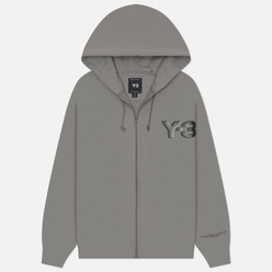 Y-3 Мужская толстовка Logo Zip Hoodie