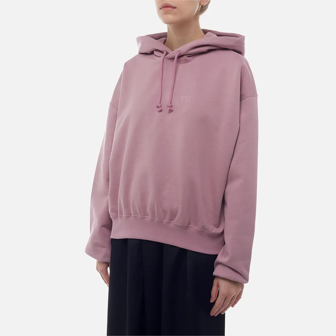 Y-3 Женская толстовка Brushed Terry Boxy Hoodie