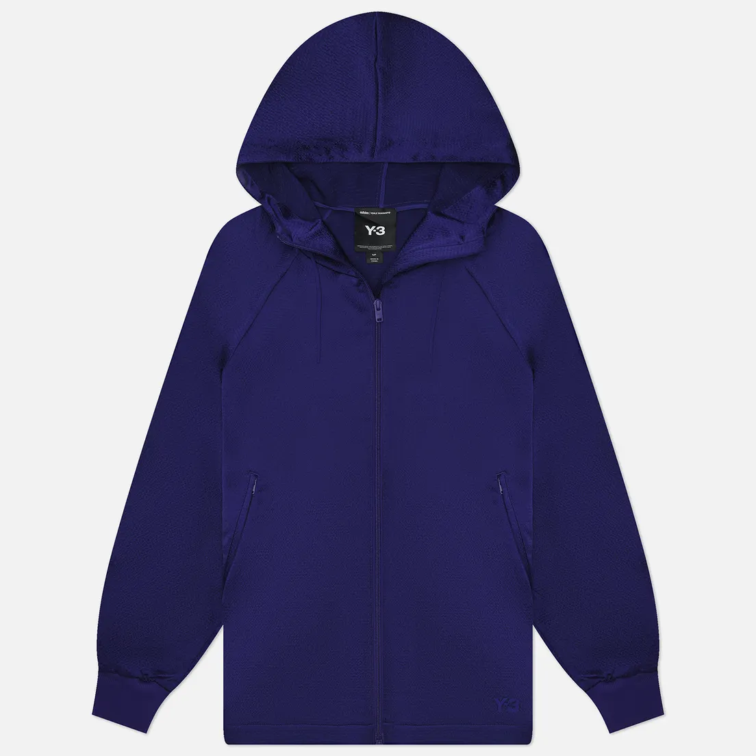 Y-3 Женская куртка ветровка Tech Seersucker Zip Hoodie