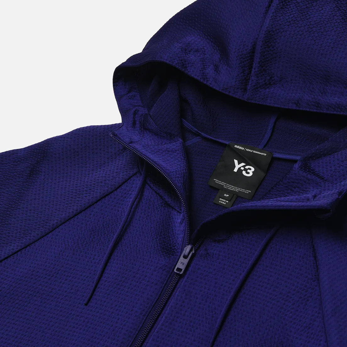 Y-3 Женская куртка ветровка Tech Seersucker Zip Hoodie