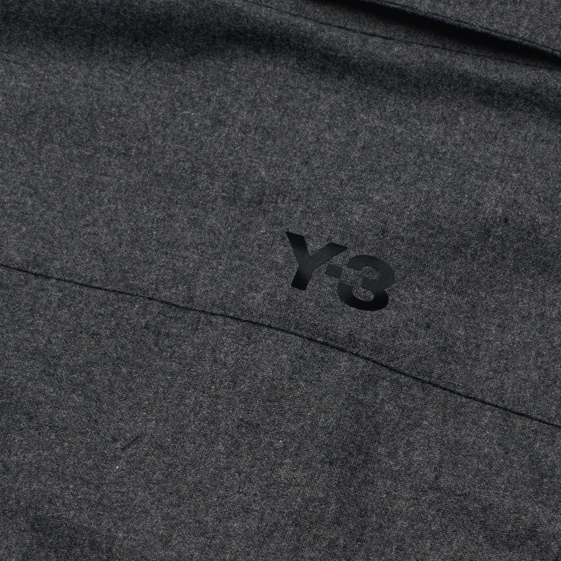 Y-3 Мужская рубашка Wool Flannel Overshirt