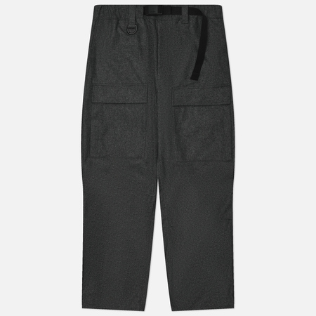 Мужские брюки Y-3 Wool Flannel Cargo Joggers, цвет серый, размер M