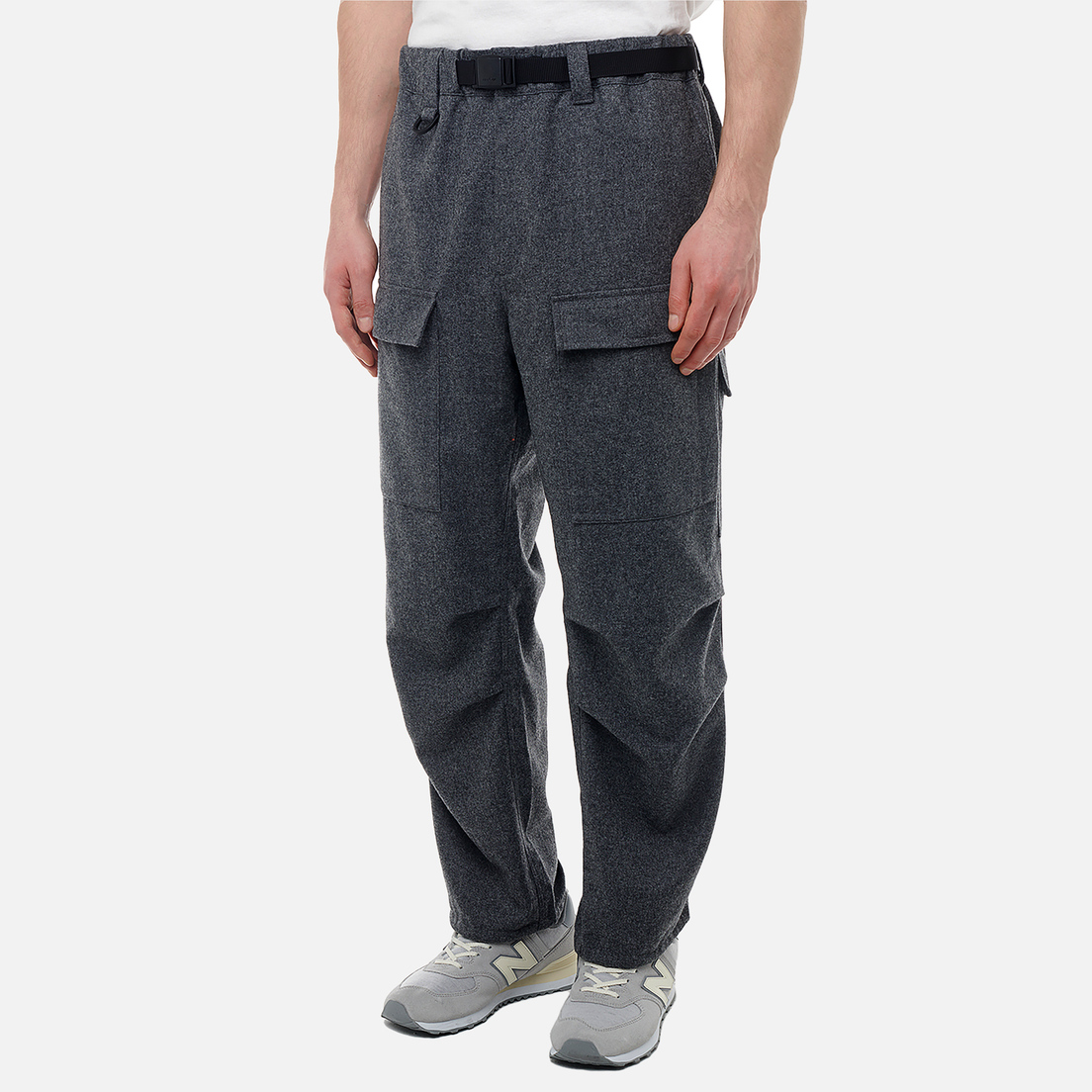 Y-3 Мужские брюки Wool Flannel Cargo Joggers