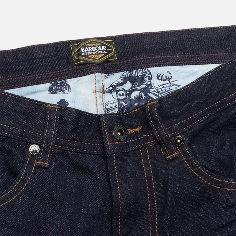 Barbour Мужские джинсы Comet Slim Rinse & Resin