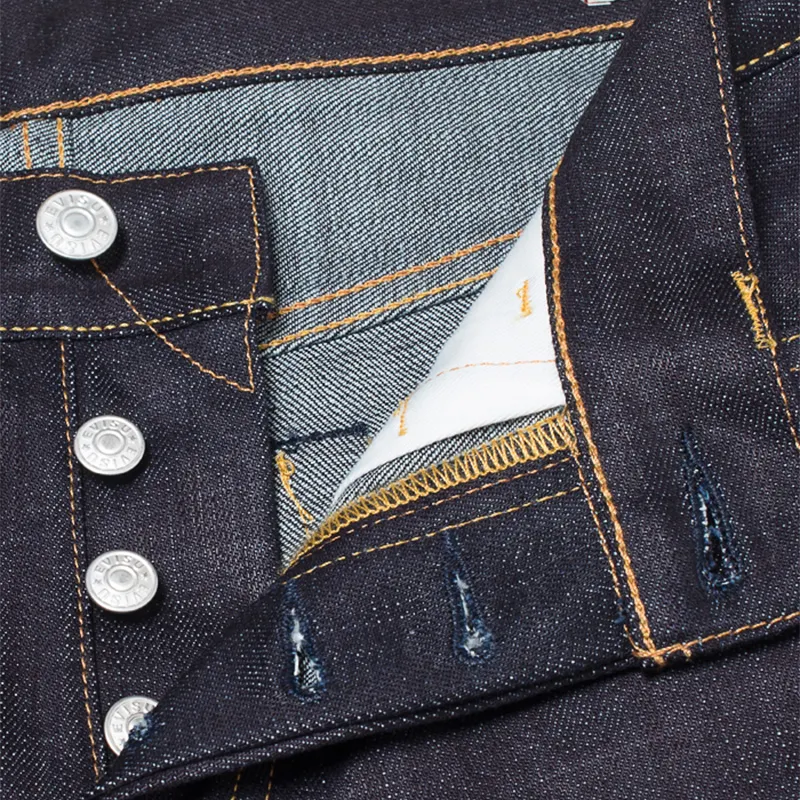 Evisu Мужские джинсы 2008 Regular Fit Raw Jeans